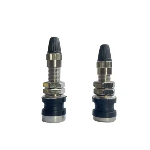 100pcs Brass Stem Car Wheel Tubeless Tyre Valve Sensor Clamp JS430 Valve Stems Caps & Adapters