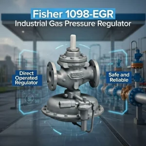 1098-EGR 1098H-EGR Natural Gas Pressure Reducing Valve Industrial Gas Regulator Control Valve