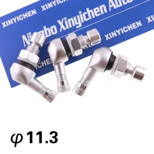 11.3mm Car Motorcycle Tire Valve Stem Aluminum 90 Degree Angle Wheel Tubeless Valve