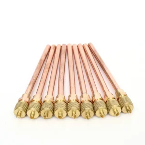 110*0.5 Needle Valve AC Access Service Valve Brass Pin Valve Refrigeration Accessories Liquid Filling Tools for Air Conditioning
