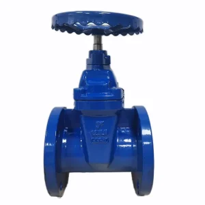 125LB GGG50 3 Inch Soft Sealing Non Rising Stem Resilient Seated Cast Iron Gate Valve Handwheel Flanged Gate Valve