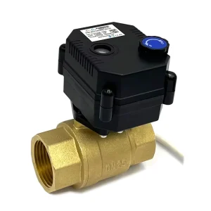 12V 24V DC 220V AC Full-Bore Electrical Motorized Ball Valve with 01 02 03 04 05 Wiring Electric Motor Actuator
