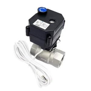 12V 24V Motorized Electric Actuator Ball Valve DN20 3/4 Inch 1/2 Inch Water Air Flow Remote Control