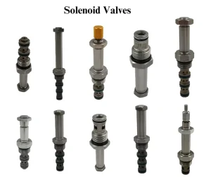 12V 24Vdc Electric Hydraulic Cartridge Solenoid Valve with 1 Year Warranty for Hydraulic System