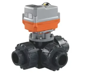 12V AC DC Motor Electric Actuator Ball Valves 500,000 Time Reversal Tests Directional Control Valve for Water Plating Diaphragm
