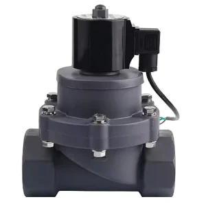 12V Anti-Corrosive Piston Industrial UPVC CPVC Hydraulic Solenoid Valve
