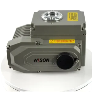 150 N·m Output Torque AC 220V Switch-Type 17×17 Output Shaft 35 W Aluminum Alloy Ball Valve Electric Actuator