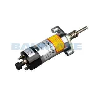 155-4653 12V/24V Fuel Shutoff Solenoid Valve for Caterpillar E330b E330c E330 3306 Engine Excavator