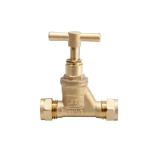 15mm 22mm Hydraulic Brass Globe Valve Welding Shutoff Valve Chrome Stop Valve