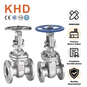 16 Inch ANSI 300LB Rising Stem Handwheel Flange Gate Valve End Stainless Steel WCB Metal Seated Gate Valve for Multi Use