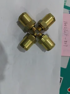 1602325-82T CNG High Pressure Check Valve Brass Body One-Way Gas Valve for HOWO Shacman LNG/CNG Truck Engine Fuel System