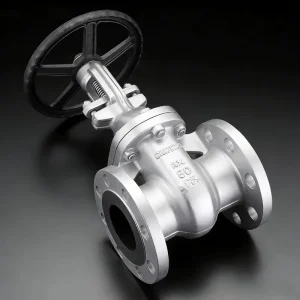 16SMBO JIS 16K Ductile Iron Gate Valve Manual Flanged Ends for Water and Oil Applications