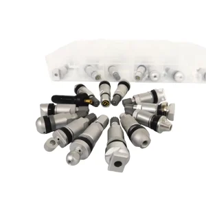 18 Types of TPMS Sets of Automotive Tire Valve Stems Aluminum Alloy Tire Pressure Sensors Valve Stems suitable for General Motor