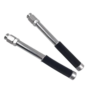 18 x 170 mm M8 Soft Rubber Water Stop Needle Waterproof Flat Head Injection Packer Steel Nipple for Building Repair