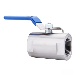 1PC Stainless Steel 304 Wide Ball Valve Inner Thread Semi-Steel Round Rod Raw Material Ball Valve Water, Gas, Oil Universal