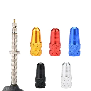 1PCS MagiDeal Bicycle Presta Wheel Rims Tyre Stem Air Valve Dust Cover Bicycle Tire Valve Presta Schrader Valve Gas Nozzle