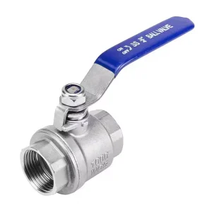 1pc/2pc Stainless Steel Ball Valve 3/4″ BSP NTP WOG1000 Thread Multi-Size Water Pipe Connections 1Way 2Way OEM Customizable