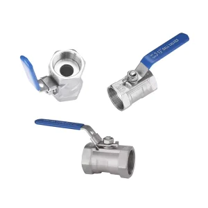 1pc Medium Temperature Flow Steam Water Long Handle Manual Control Ball Valve Stainless Steel