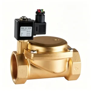 2 2 Way Pilot Diaphragm Normally Closed Solenoid Valve 1 2″ 2″ Brass Body Zero Leak High Flow Water Gas Light Oil Control Valve