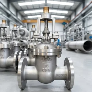 2″ 3″ 4″ 6″ DN50 DN80 DN100 DN150 Gate Valve 316L 304 CF8M CF3 Duplex 2205 Class 150 Flanged OS&Y