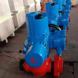 2″ 70 MPa Electric Actuator Plug Valve with API Certification for Oil Fields