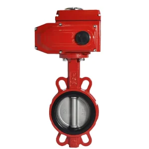 2-8 Inch Electric Clamp Butterfly Valve EPDM PTFE SS304 316 WCB Ductile Iron Motorized Valve Actuator for Water