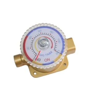 2 Hour Non-electric Gas Safety Timer Grill Automatic Shutoff Valve and Kitchen Fireplace Natural Gas Propane Stop Device
