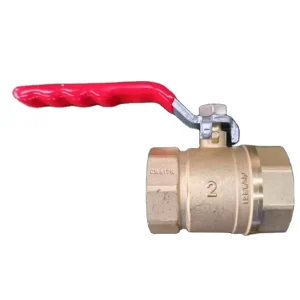 2 Inch Brass Ball Valve with Iron Ball and Stem for Saudi Arabia Market