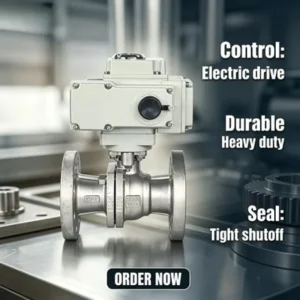 2 Inch DN50 CF8 Stainless Steel Actuator 220v 110v 24v Steam Motorized Flanged Ball Valve Control Water Oil Gas