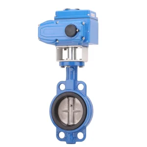 2-Inch Electric Butterfly Valve 12V 24V AC220V AC380V SS EPDM Motorized Actuator