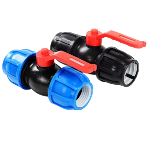2 Inch PP Ball Valve Zero Leakage PN16 Smooth Acid Alkali Resistant Corrosion Resistant for Water Supply Zero Leakage PP Ball