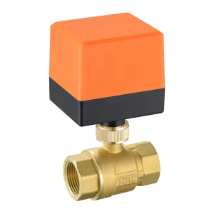 2 Inch Two Way IP54 Motorized 220V 3 Wire OEM 1 Brass Electric Ball Valve Remote Control Actuators Water CE Certified