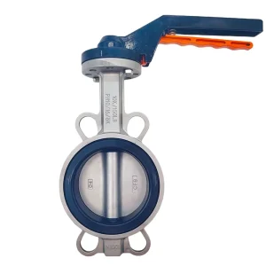2″ Triclamp Butterfly Valve with Stainless Steel Body and Sanitary Manual Handle for Dairy Pipeline Flow Control