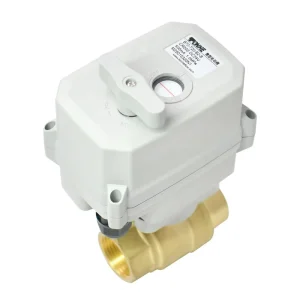 2 Way 1” DN25 Brass Fast Assemble DC12V/DC24V Electric Flow Control Motorized Ball Valve