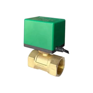 2 Way 1 Inch Electric Ball Valve with Brass Valve Body