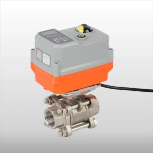 2 Way 220V 24V Motorized Ball Valve DN50 Electrical 4-20mA Rotary Actuator Automatic Water Control CE/NSF Certified