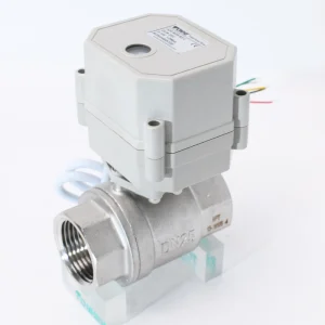2 Way 3/4 ” Stainless Steel 304 & SS316 Control signal 0-10V Proportional Electric Actuator Ball Valve