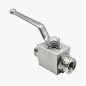 2 Way Male Thread High Pressure Ball Valve 304 Stainless Steel Carbon Steel Pipeline Ball Valve