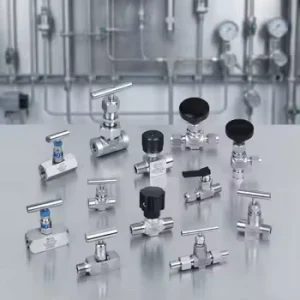2-Way Manual SS316 Stainless Steel Needle Valve for Oil and Gas Applications 6000/10000 PSI