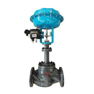 2-Way Pneumatic Diaphragm-Operated Globe Control Valve for Water and Steam