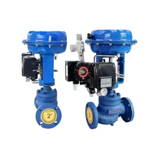 2-Way Water Air Gas Oil Liquid Control DN20-DN300 Pneumatic Flanged Globe Valve with Pneumatic Diaphragm Regulating Valve