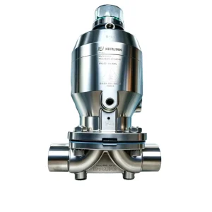 2.5 Inch SUS316L Tri-Clamp Diaphragm Valve Pneumatic Actuated CIP SIP Sterilizable Position Feedback Sensor