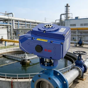 200 Series Electric Valve Actuator for Ball Valve and Butterfly Valve High-Pressure Industrial Piping