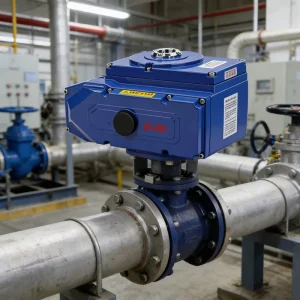 200 Type Electric Actuator Motorized Ball Valve Butterfly Valve for Stainless Steel and Pvc Valve Applications