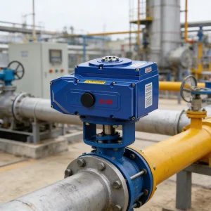 200 Type Smart Electric Actuator Ball Valve With Electric Actuator Butterfly Valve for Industrial Valve Automation