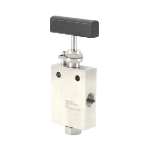 20000 psi High-Pressure Straight-Pattern Stainless Steel 316 Hydrogen Needle Valve
