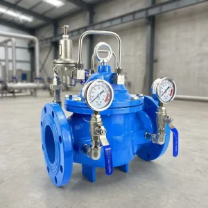 200X Hydraulic Diaphragm Type Pressure Reducing Control Valve DN50 DN300 PN16 PN25 Ductile Iron SS304 CE Certified Industrial