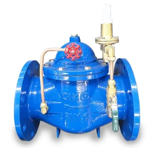 200X Pilot-Operated PN10 PN16 Water Pressure Reducing Valve with Flange Connection