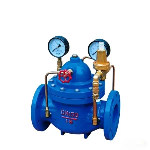 200X Pilot-type Pressure Reducing Valve Ductile Iron Manual Adjustable Tap Water Pressure Reducing Valve
