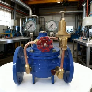 200X Pressure Reducing Valve Adjustable Pressure Reducing Valve for Water Supply Flanges Hydraulic Control Valve